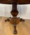 Wood 19th Century French Charles X Style Flame Mahogany Guéridon Table W/Marble Top For Sale - Image 7 of 11