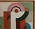 2020s La Part Du Jeu, Contemporary Geometric Abstract Oil Painting, Framed by Sophie Dumont For Sale - Image 5 of 9