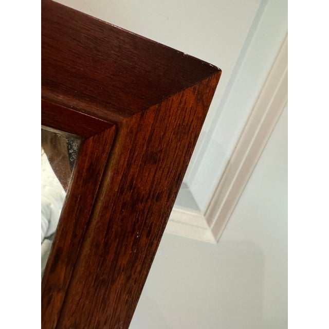 Mid-Century Modern 1960's Jack Cartwright for Founders Wall Mirror 23x45 For Sale - Image 3 of 4