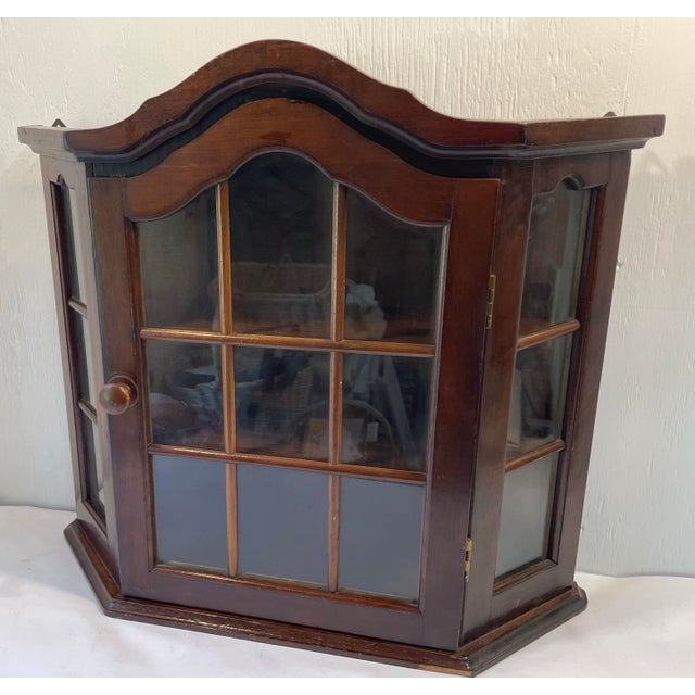 Vintage Dutch Wall Cabinet For Sale In Dallas - Image 6 of 12