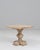 1970s French Oak Pedestal Side Table For Sale - Image 4 of 18