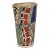 Mid 20th Century Artist Signed Studio Pottery Sgraffito Vase For Sale