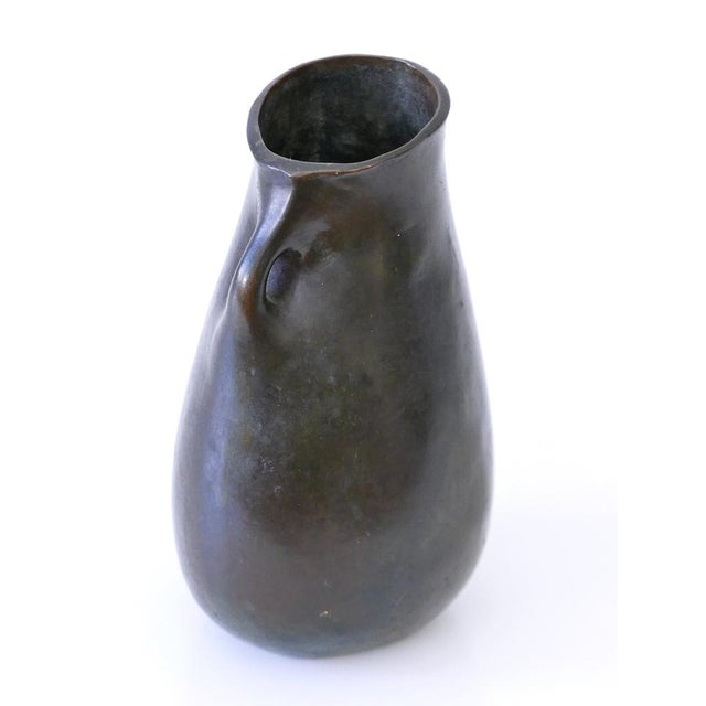 Mid-Century Modern Bronze Vase, Germany, 1960s For Sale - Image 16 of 18
