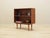 Scandinavian Orange Oak Bookcase For Sale - Image 3 of 11