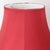 Pair of Vintage Red Textured Raw Silk Scalloped Bell Lamp Shades For Sale - Image 10 of 13
