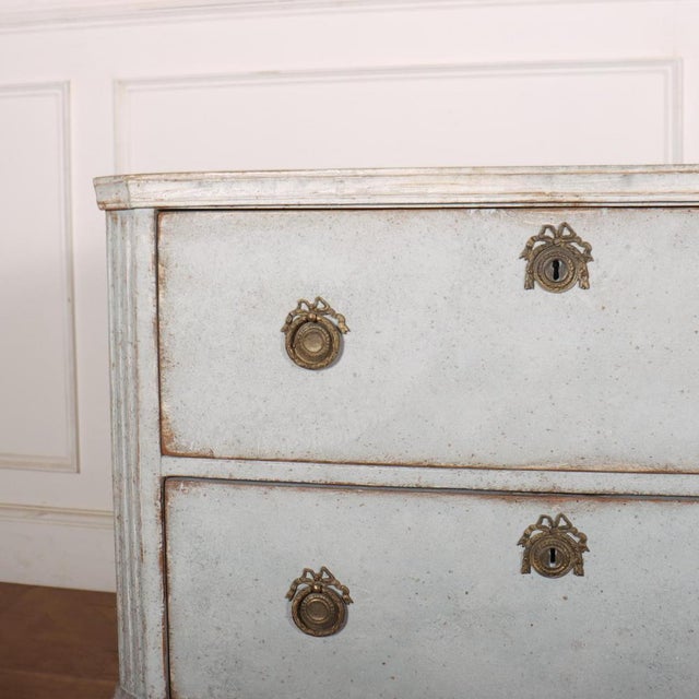 Swedish Painted Commodes, Set of 2 For Sale - Image 4 of 9