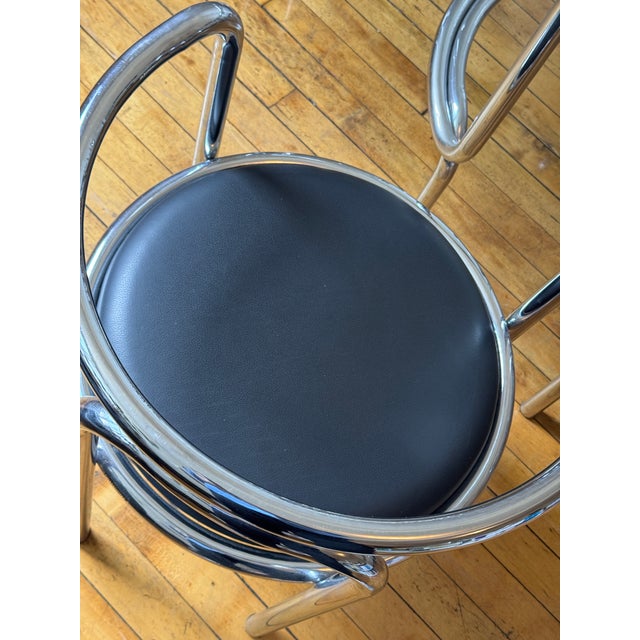 Vintage Gae Aulenti Locus Solus Dining Chairs and Table For Sale - Image 9 of 14
