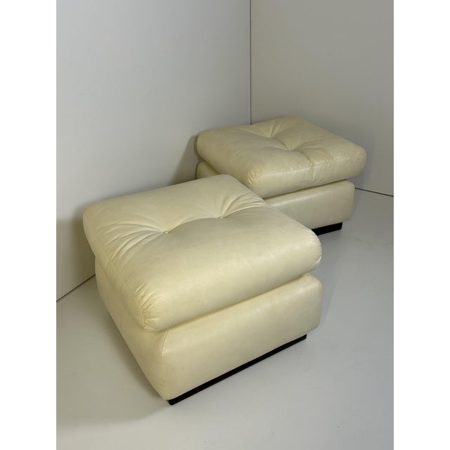 Cassina Ottomans, 1980s, Set of 2 For Sale - Image 6 of 12