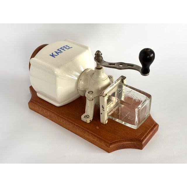 Antique Wall-Mounted Coffee Grinder from Mill Pede Kitchen, 1920s For Sale - Image 4 of 10