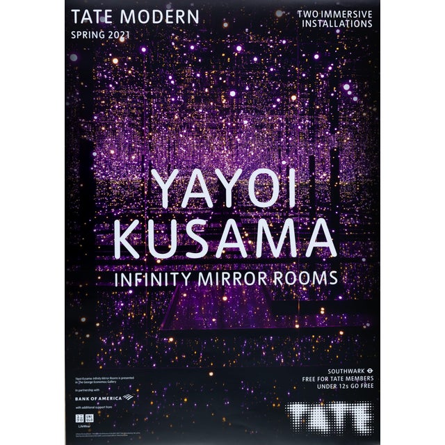 Infinity Mirror Rooms Poster after Yayoi Kusama For Sale - Image 6 of 6