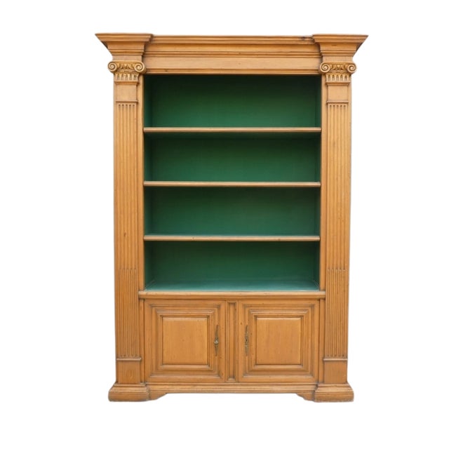 Open Bookcase in Covered Wood, 1950s For Sale - Image 6 of 11