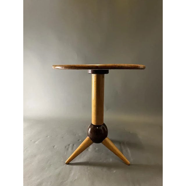 Mid-Century Modern Table,guéridon,spoutnik France, 1950s For Sale - Image 3 of 8