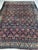 Cotton-Candy Hydrangea with Protective Evil Eye Antique Bibikkibad Rug 8.7 x 11.9 For Sale - Image 11 of 14