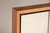 Wood Large Art Deco Mirror with Wooden Frame and Black Trim, 1940s For Sale - Image 7 of 12