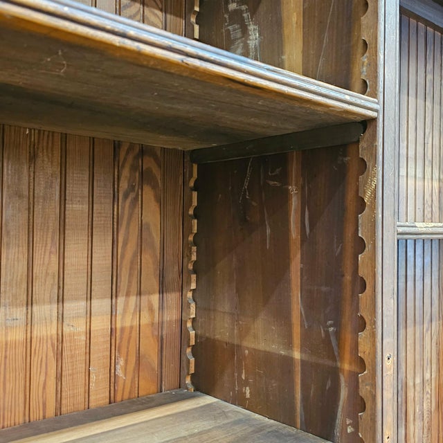 Early 20th Century J.D. Warren General Store Apothecary Cabinet For Sale - Image 10 of 15