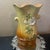 Gorgeous 1930 Weller USA 8” Roba Vase With High Relief Florals The product is a stunning 1930 Weller USA 8" Roba vase with...