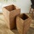 Early 21st Century Seagrass Tall Square Planters, Set Of 2 For Sale - Image 5 of 5