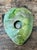 Vintage Green Ceramic Turtle Flower Frog For Sale - Image 15 of 15