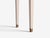 Maison Jansen Style, Console Table, White Painted Wood, Mirror, France, 1970s For Sale - Image 9 of 16