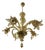 Murano Glass Chandelier with Floral and Leaf Accents by Simoeng For Sale