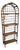 Italian Riviera Bamboo Rattan Bookcase, 1960s For Sale
