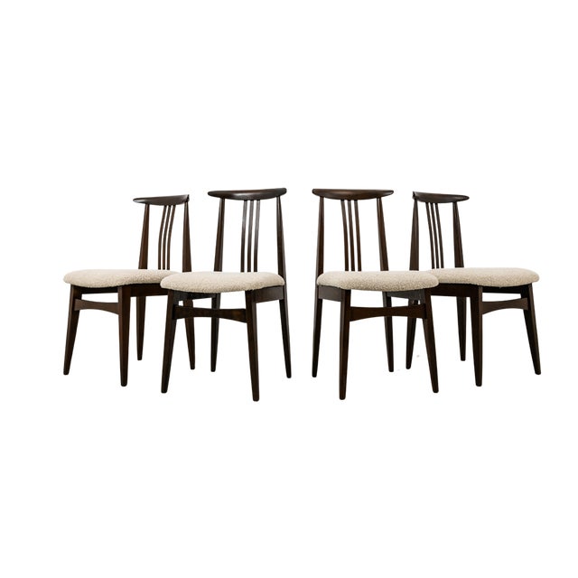 Vintage Dining Chairs by M. Zieliński, 1960s, Set of 4 For Sale - Image 17 of 17