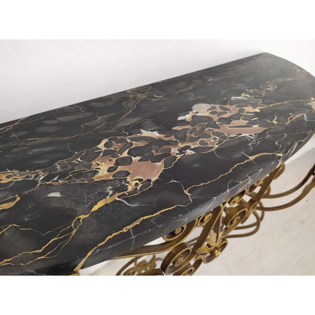 Marble Console Table, 1950s For Sale - Image 11 of 18