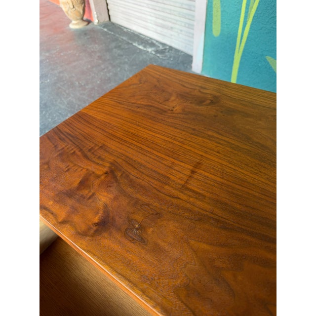 1970s Dillingham Mid Century Walnut Bachelors Chest Smallboy Dresser For Sale In Tampa - Image 6 of 8