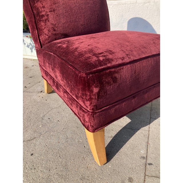 Todd Hase Todd Hase Designed Queen Abigail Slipper Chair For Sale - Image 4 of 13