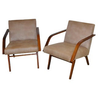 Set of Lounge Chairs from Cesky Nabytek, 1950s For Sale