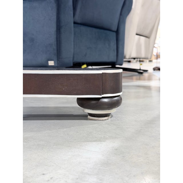 Brown Hickory Chair Hudson Round Pedestal Center Table For Sale - Image 8 of 10