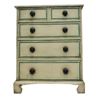 Victorian Painted Chest of Drawers, 1880 For Sale
