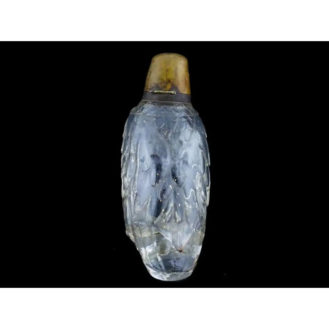 19th Century 19th Century Austrian Eagle Cut Crystal Glass Figural Decanter For Sale - Image 5 of 12