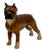Metal Very Rare & Hard 2 Find Vintage 1930s Hubley Mfg. Co. Cast Iron Standing Boxer Dog Doorstop in Excellent Condition For Sale - Image 7 of 18