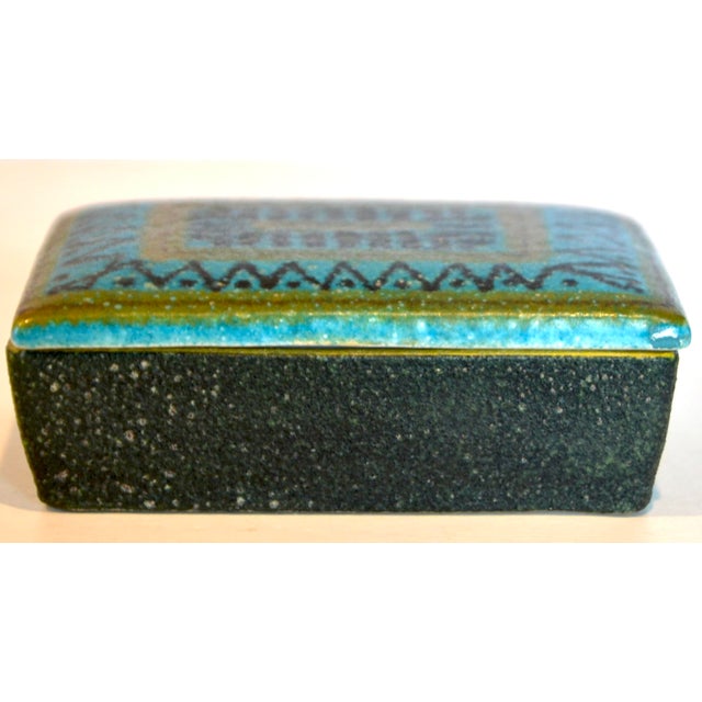 1960s Italian Bitossi Ceramic Trinket Box For Sale In Los Angeles - Image 6 of 6