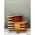 Mid-Century Modern Vintage Stacked Rattan Side Table After Paul Frankl For Sale - Image 3 of 12
