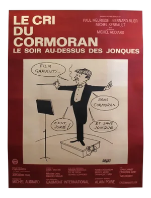 1970s Original French Film Poster - Le Cri Du Cormoran