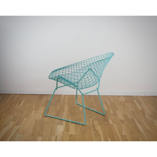 Mid-Century Modern Diamond Chair by Harry Bertoia for Knoll International, 1980s For Sale - Image 3 of 14