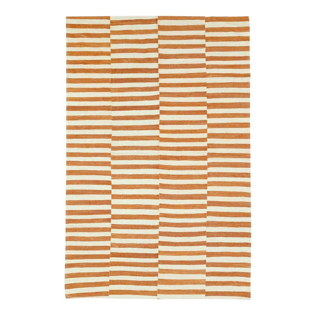 Galerie Shabab Collection Mid-20th Century Turkish Flatweave Kilim Accent Rug For Sale