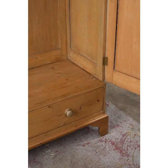 Wood 19th Century George III Pine Knockdown Wardrobe For Sale - Image 7 of 14