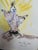 1970s Collection of Three Signed Figurative Ink & Watercolor Works, 1973–1975 For Sale - Image 5 of 9
