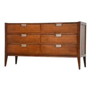 1960s Basic Witz Walnut Dresser