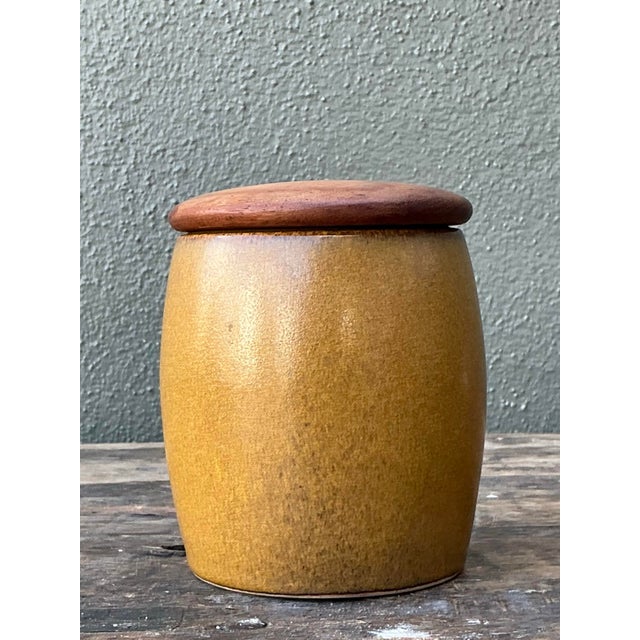Vintage Dunhill Lidded Ceramic Tobacco Jar For Sale - Image 11 of 12
