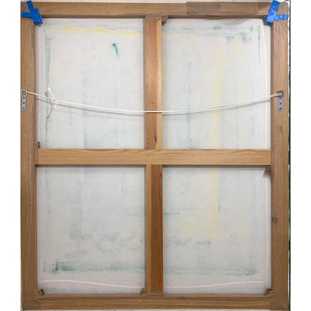 Mulher Verde Menelaw Sete Year: 2002 Size: 51.2 in. x 43.5 in. Oil on Canvas, signed l.l. A portrait of a woman in green...