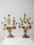 Antique Brass Candelabras Pair For Sale - Image 13 of 13