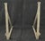 Mid 20th Century Pair of Nickel Plated Brass Wall Mount Shelf Brackets For Sale - Image 5 of 6