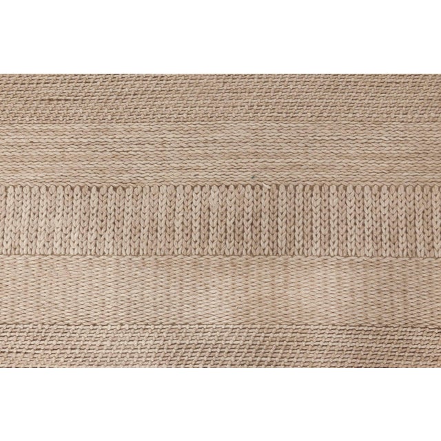 Modern Modern Beige and Gray Flat-Weave Wool Rug by Doris Leslie Blau For Sale - Image 3 of 6
