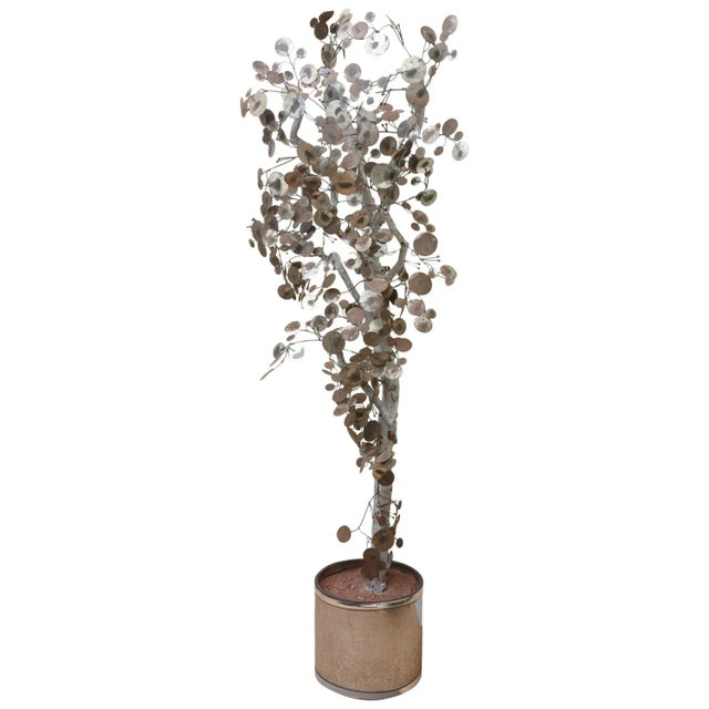 Curtis Jere Raindrop Life Size Tree Sculpture Vintage Final Sale For Sale - Image 10 of 10