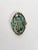 Charming French majolica catchall dating from the 19th century, featuring an elegant oval shape, richly textured ceramic...