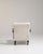 20th Century Czech Republic Warm Ivory Boucle Bentwood-Arm Lounge Chair For Sale In Greensboro - Image 6 of 11
